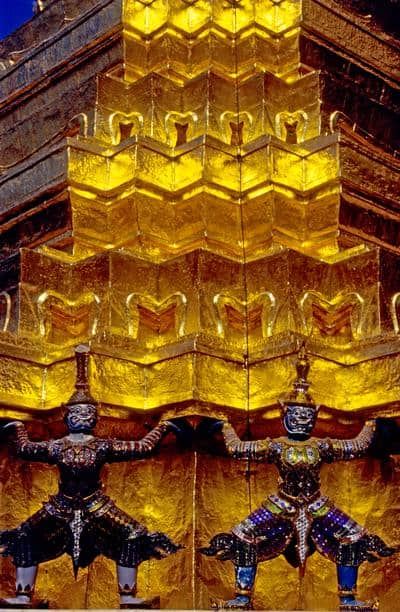 Demons at Wat Phra Keaw, the Temple of the Emerald Buddha (1997) Photo (c) Karen Abrahamson Demons at Wat Phra Keaw, the Temple of the Emerald Buddha (1997) Photo (c) Karen Abrahamson