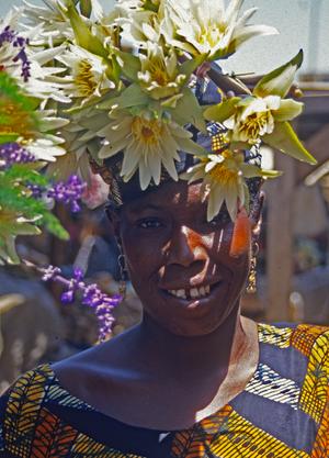 Flower Seller, Dakar Market Flower Seller, Dakar Market