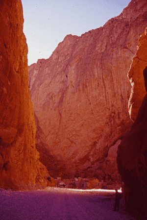 The Hotel Yasmina deep inside Todra Gorge The Hotel Yasmina deep inside Todra Gorge