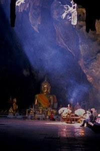 Cave temple at Petchaburi, Thailand, (1997) Photo (c) Karen Abrahamson Cave temple at Petchaburi, Thailand, (1997) Photo (c) Karen Abrahamson