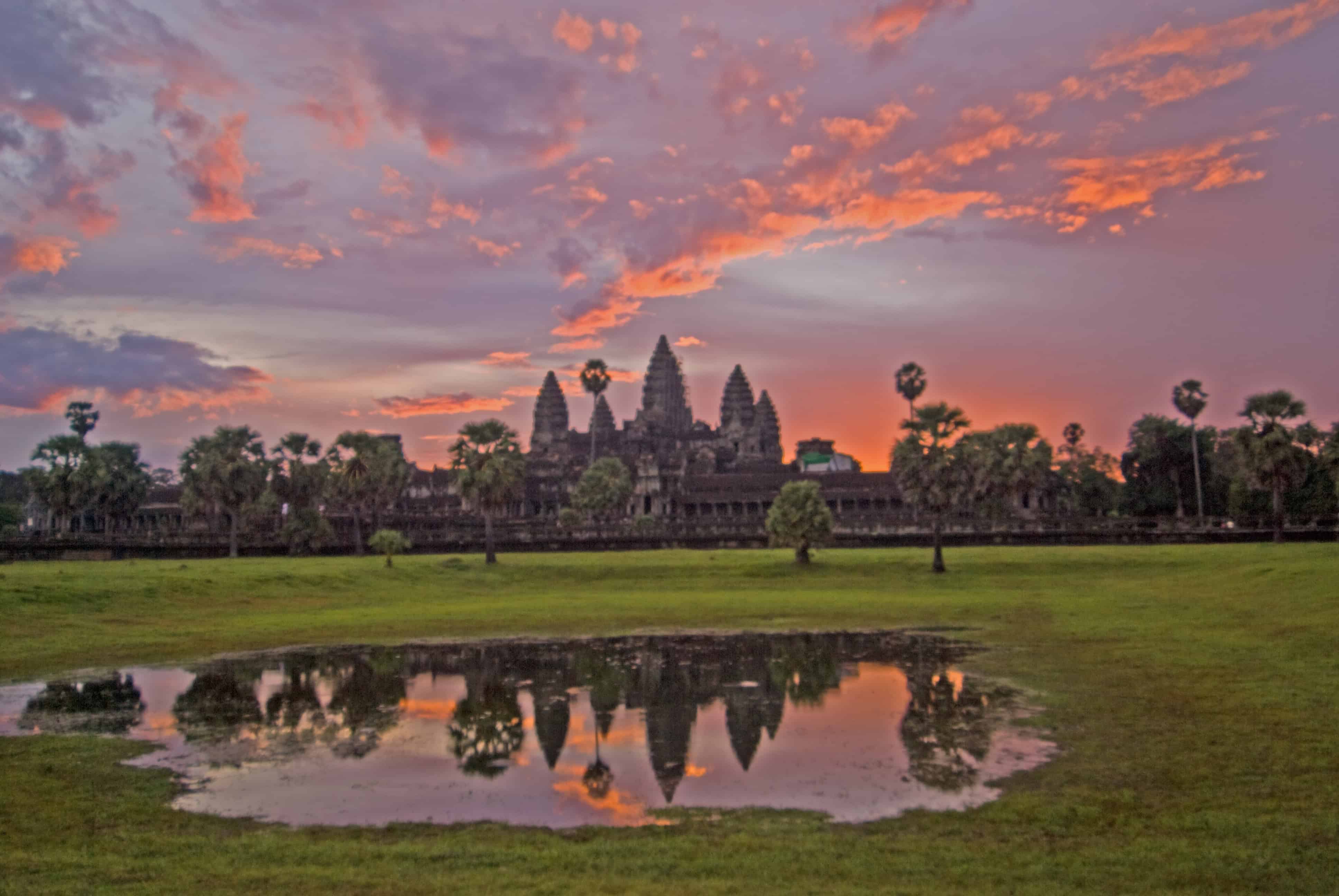 Angkor Wat at Sunrise, September, (2008) Angkor Wat at Sunrise, September, (2008)