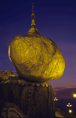 kaiytiko, the golden rock temple kaiytiko, the golden rock temple